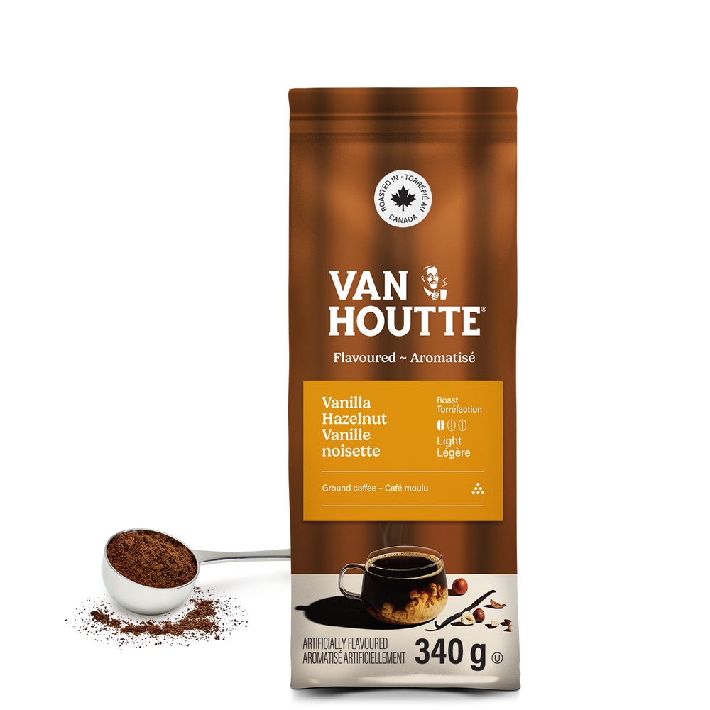 Van Houtte Vanilla Hazelnut Light Roast Ground Coffee W5