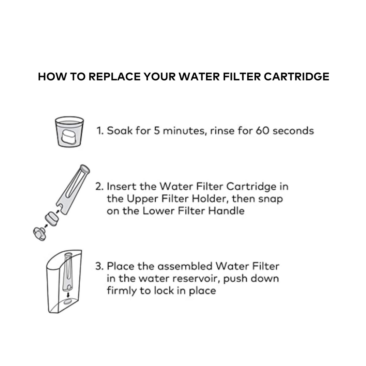 Keurig® Water Filter Starter Kit Tall Reservoir