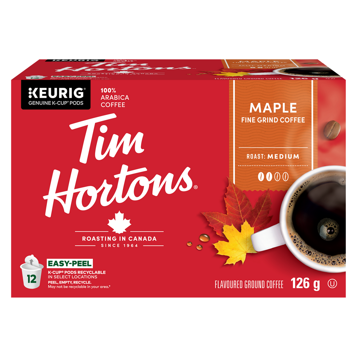 Tim Hortons Maple Flavoured Medium Roast Coffee