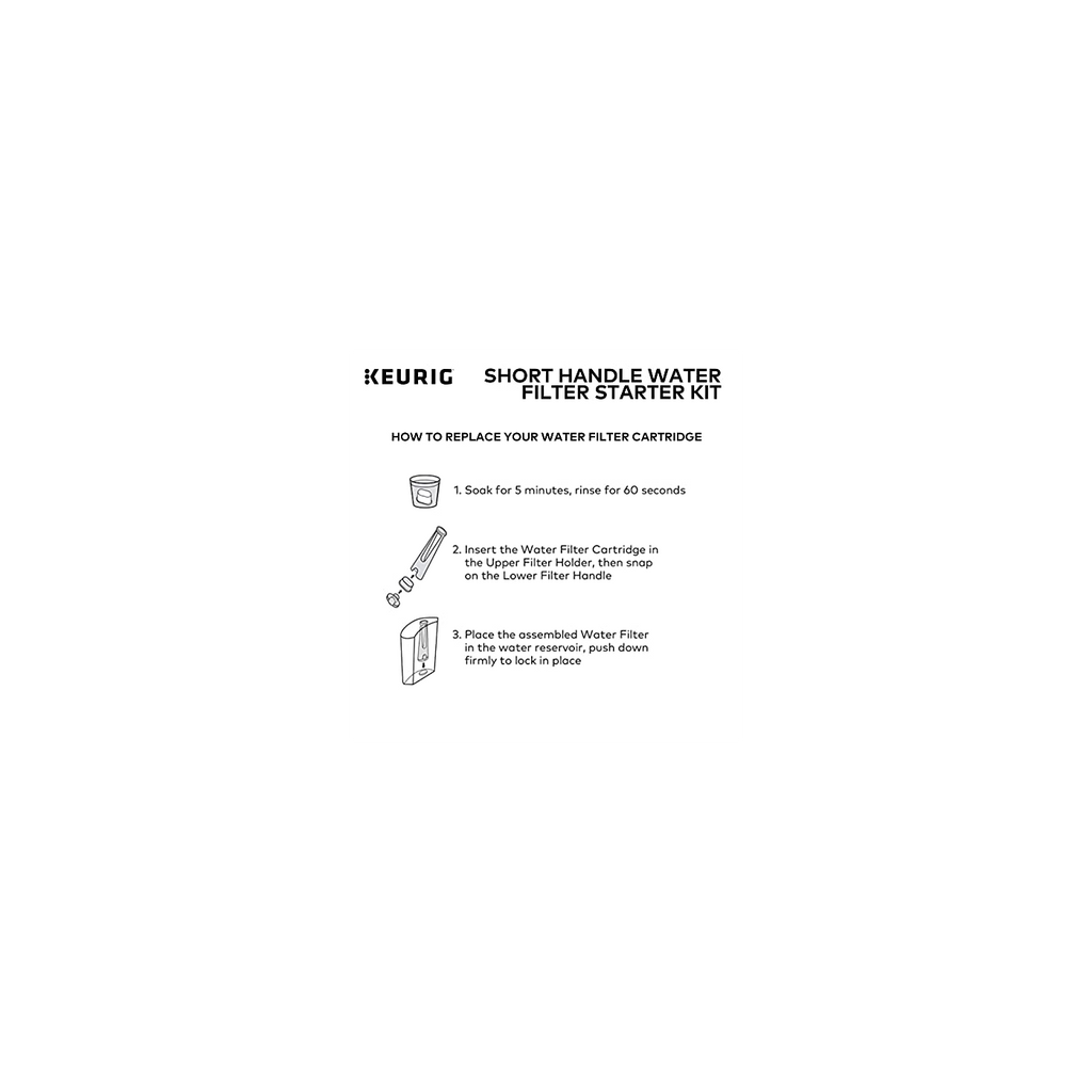 Keurig® Water Filter Starter Kit Small Reservoir