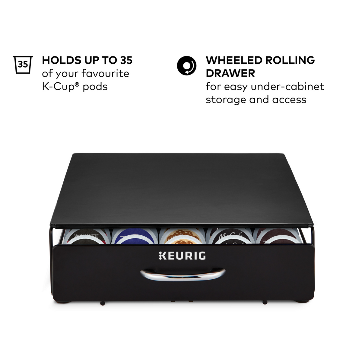 Keurig® Rolling Storage Drawer