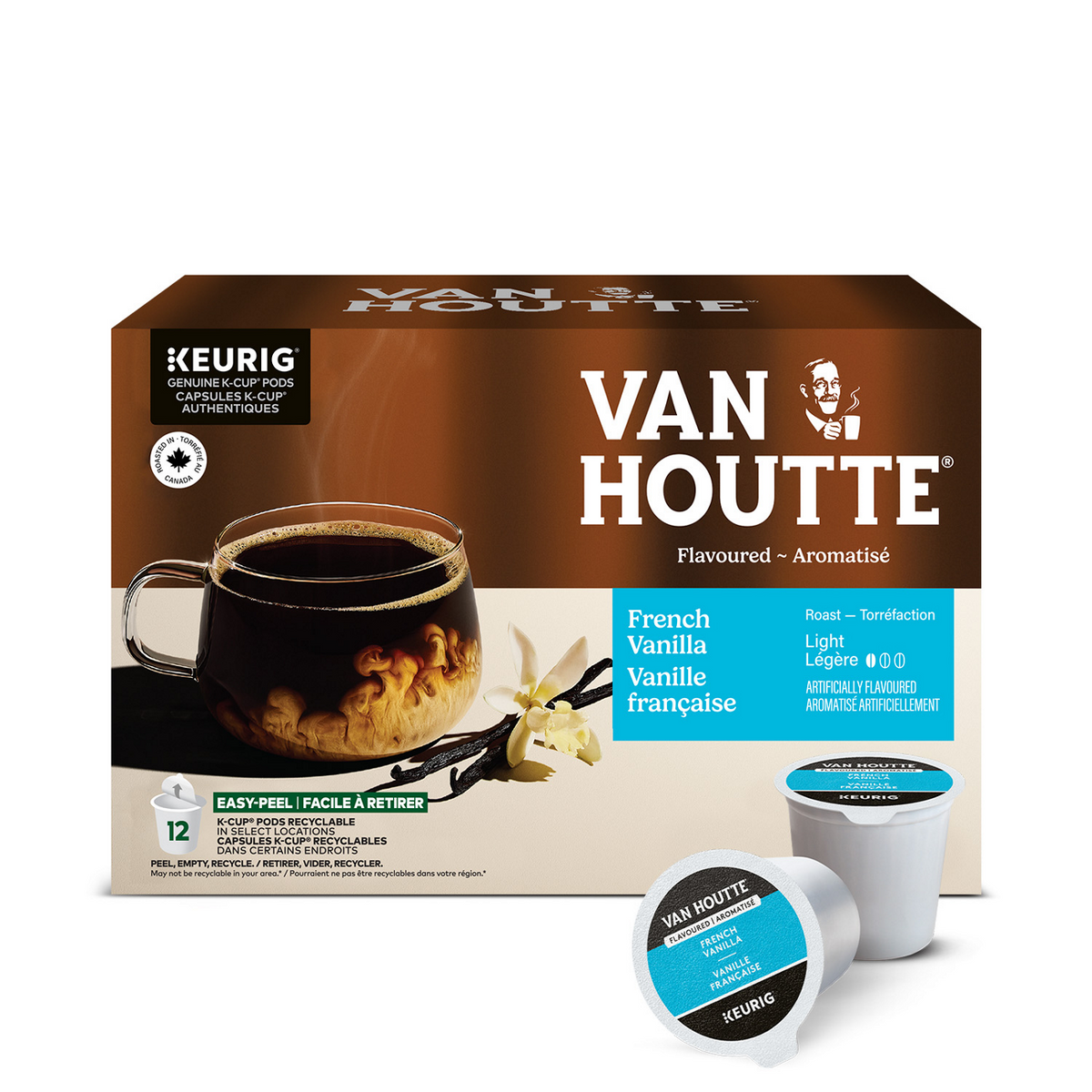Van Houtte French Vanilla Light Roast Coffee