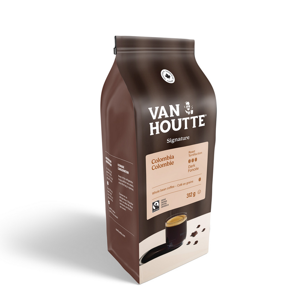 Van Houtte Colombia Fairtrade Signature Collection Dark Roast Whole Beans