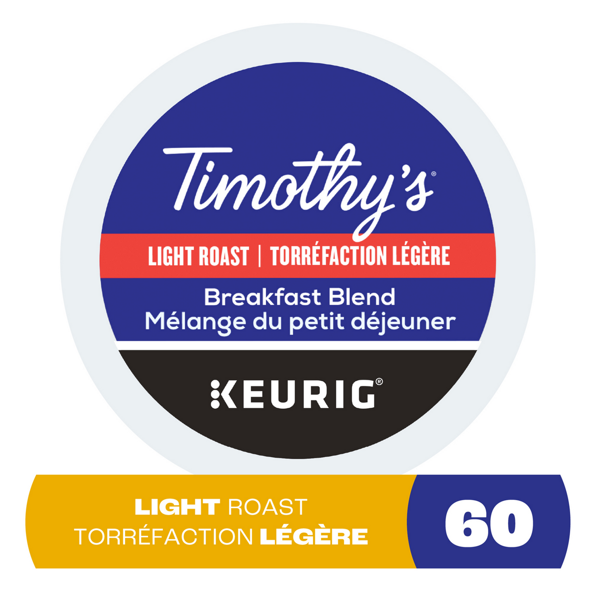 Timothy's Breakfast Blend Light Roast Coffee