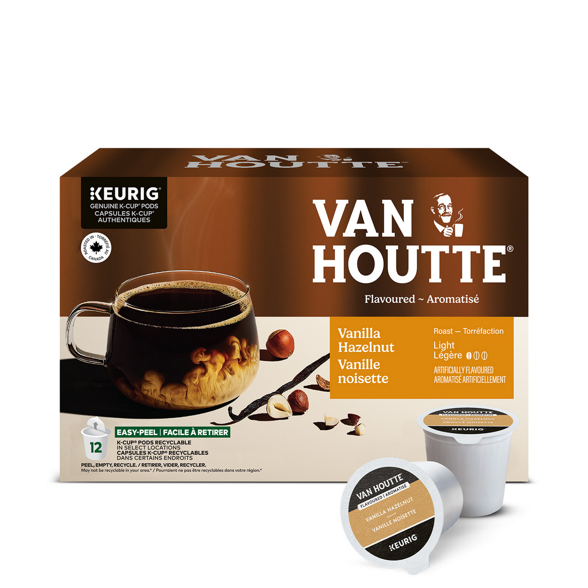 Van Houtte Vanilla Hazelnut Light Roast Coffee