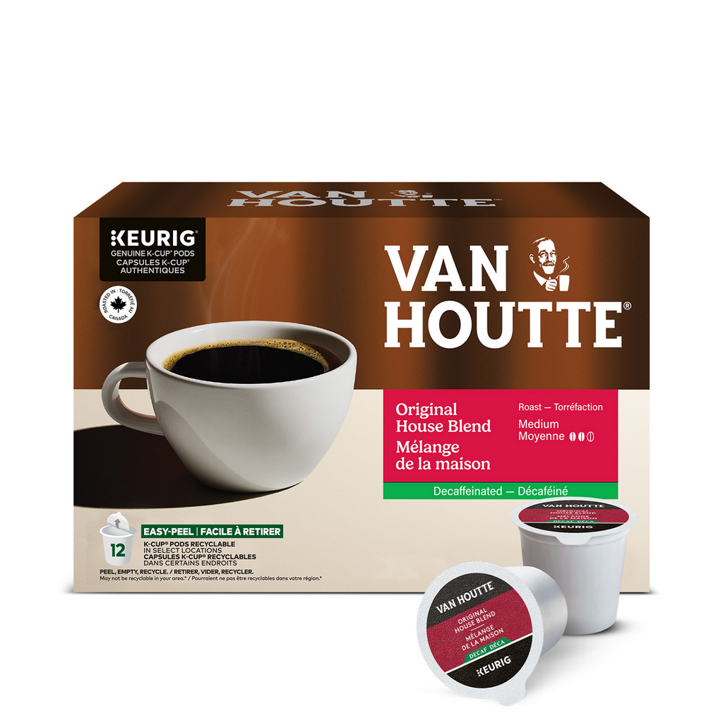 Van Houtte Original House Blend Decaf Medium Roast Coffee