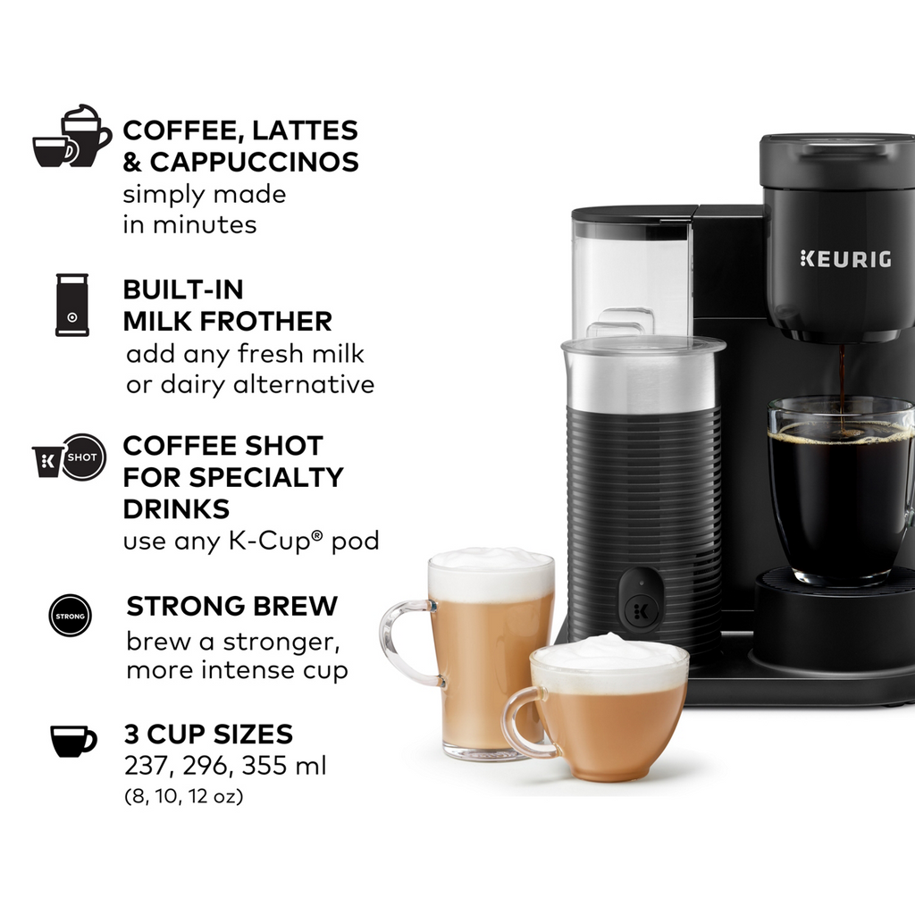 Keurig® K-Café Essentials® Single Serve Coffee - Latte & Cappuccino Maker