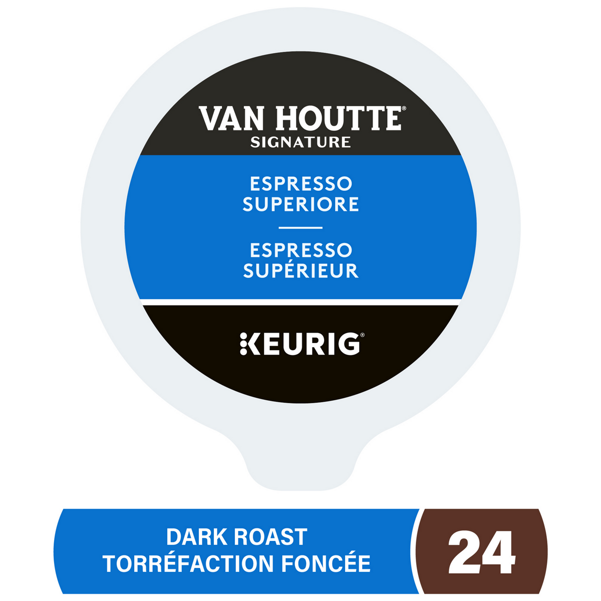 Van Houtte Espresso Superiore Fairtrade Dark Roast Signature Coffee