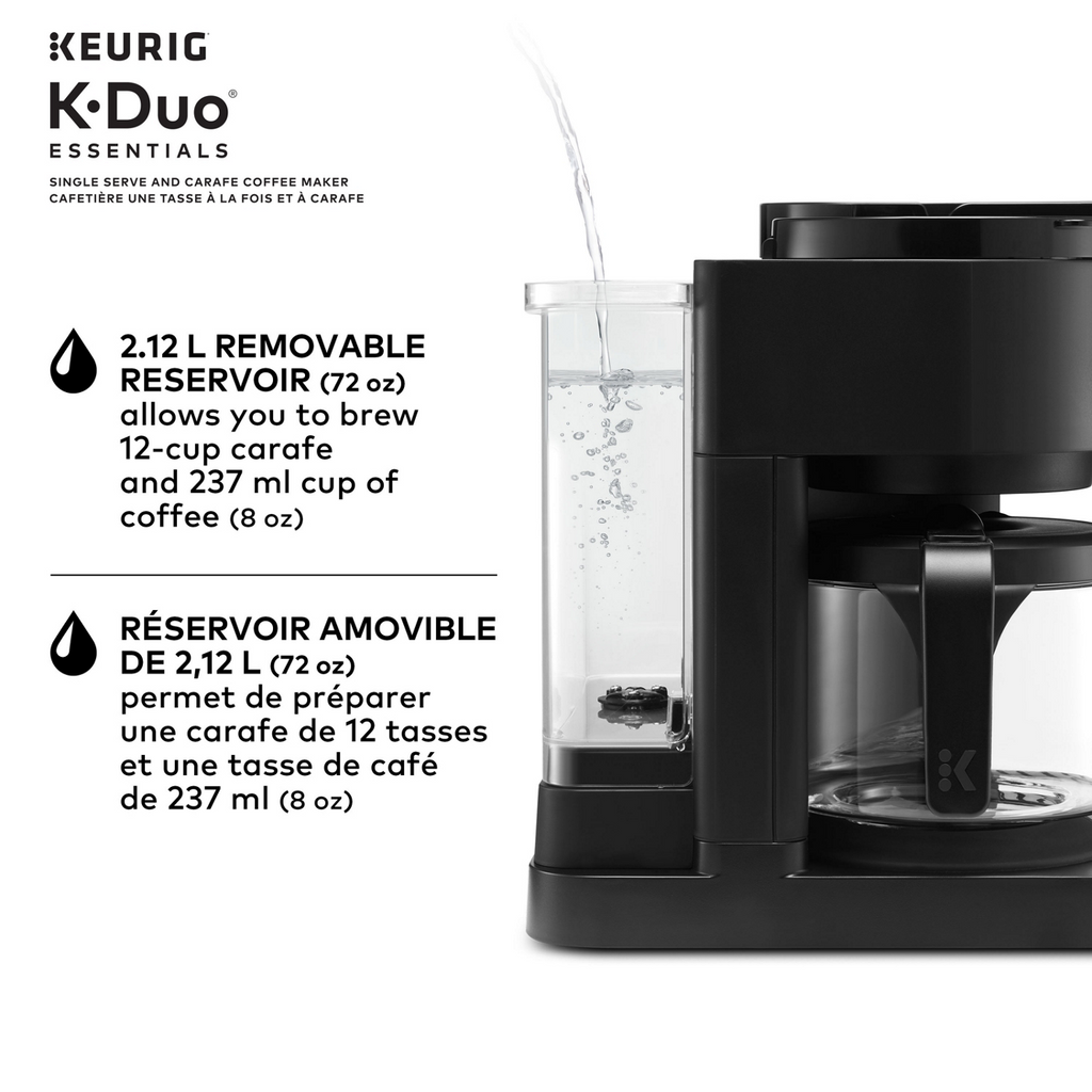 Keurig® K-Duo® Essentials Hot & Iced Single Serve & Carafe Coffee Maker Gen2