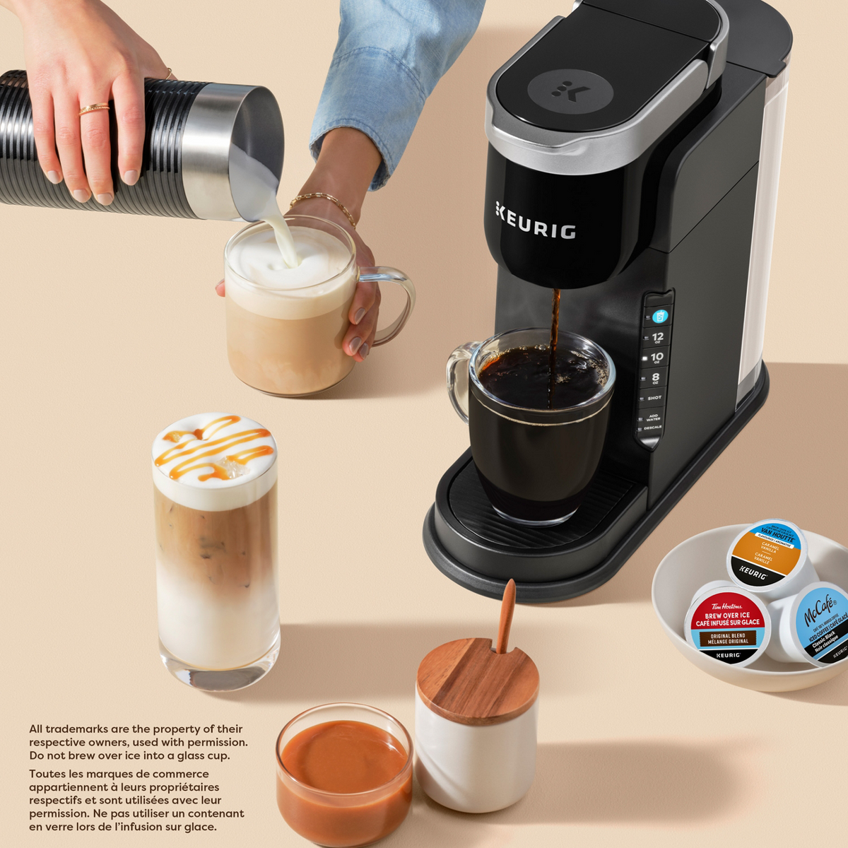 Keurig® K-Café® Barista Bar Single Serve Coffee - Latte & Cappuccino Maker