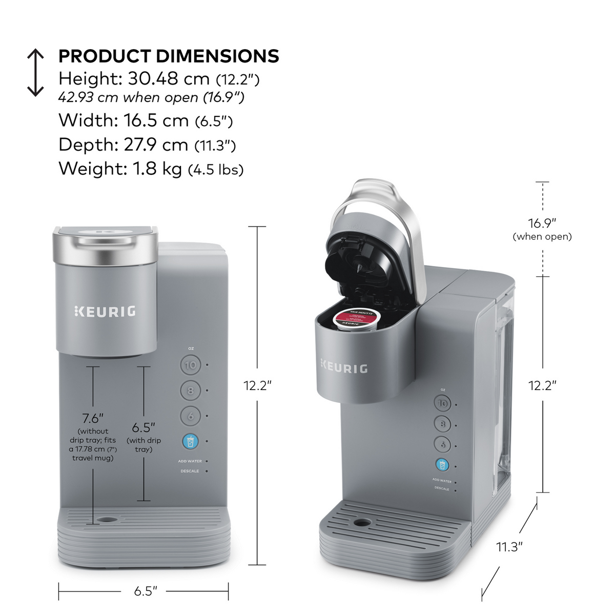 Keurig® K-Express Essentials® Plus Single Serve Coffee Maker