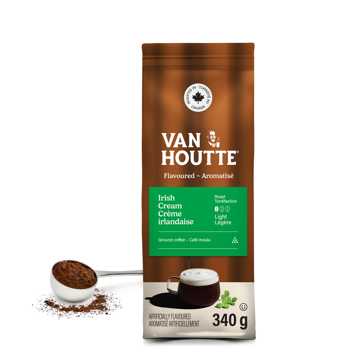 Van Houtte Irish Cream Light Roast Ground Coffee