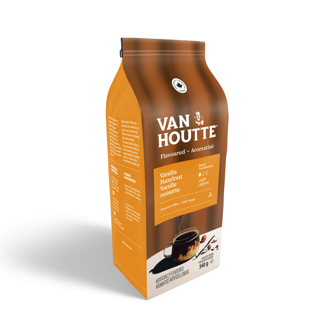 Van Houtte Vanilla Hazelnut Light Roast Ground Coffee