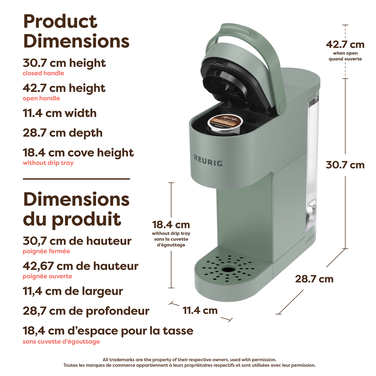 Keurig® K-Mini® Go Single Serve Coffee Maker