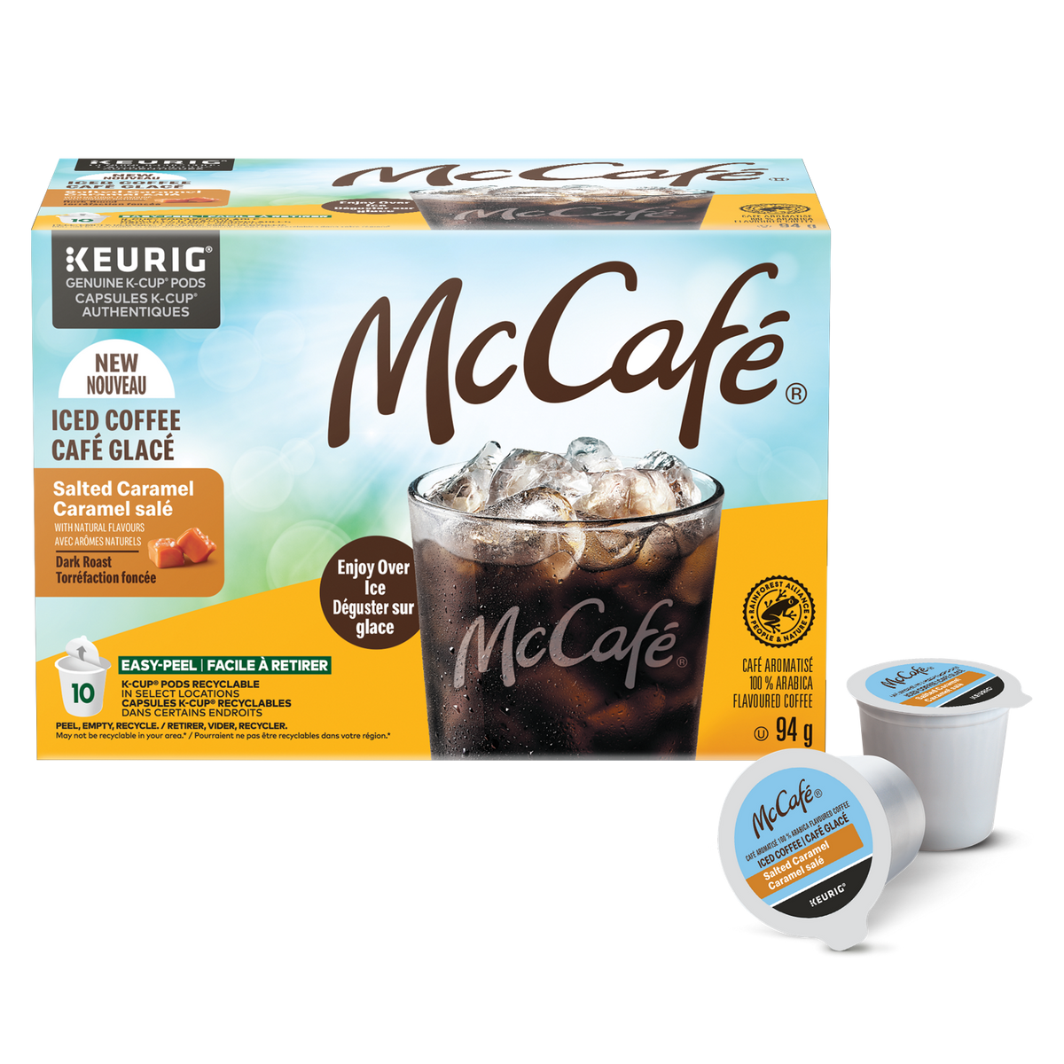 McCafé Salted Caramel Iced Coffee