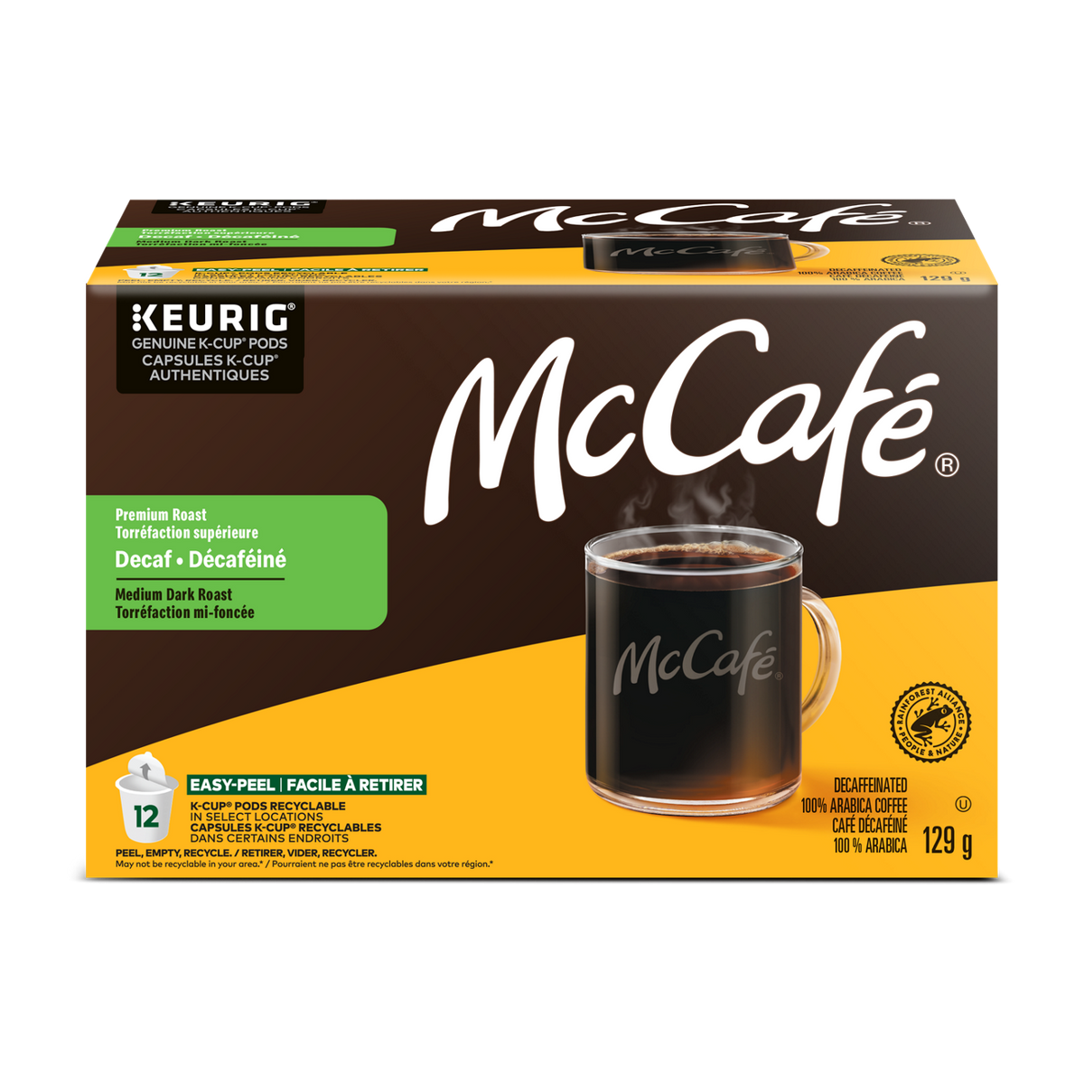 McCafé Premium Medium Dark Roast Decaf Coffee