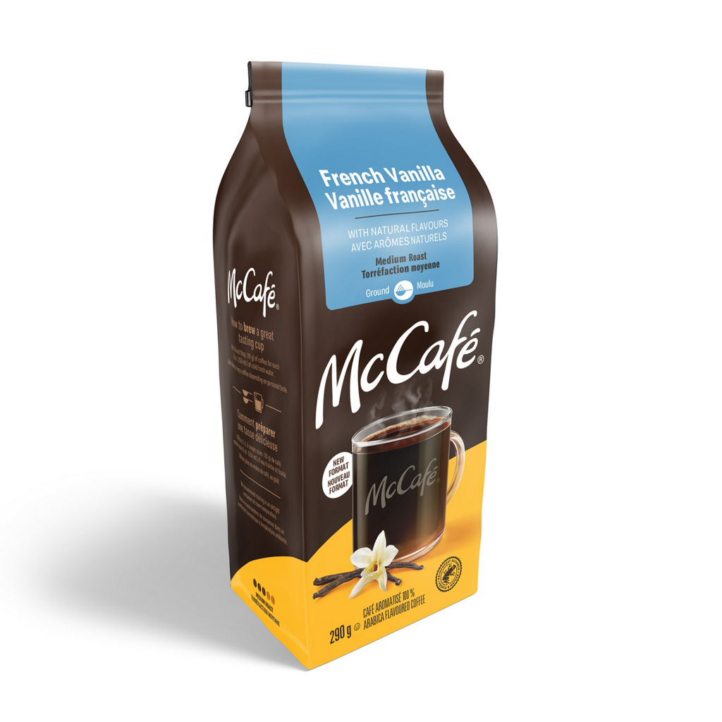 McCafé Premium French Vanilla Flavoured Medium Roast Ground Coffee