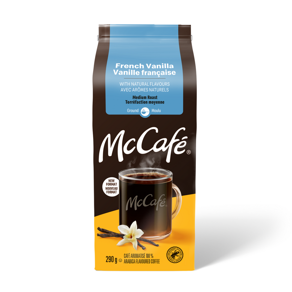 McCafé Premium French Vanilla Flavoured Medium Roast Ground Coffee