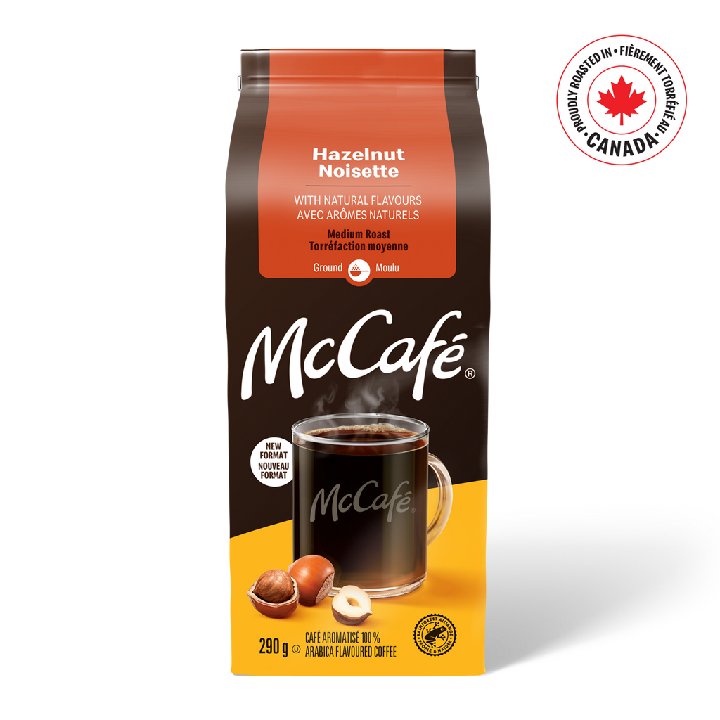 McCafé Premium Hazelnut Flavoured Medium Roast Ground Coffee