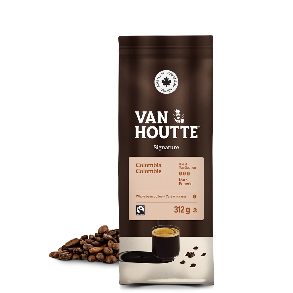 Van Houtte Colombia Fairtrade Signature Collection Dark Roast Whole Beans