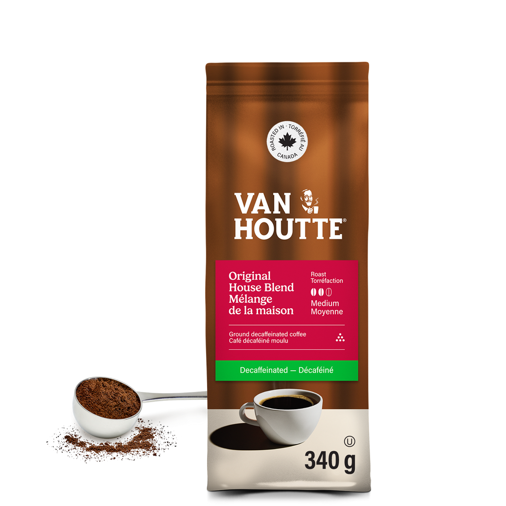 Van Houtte Original House Blend Decaf Medium Roast Ground Coffee