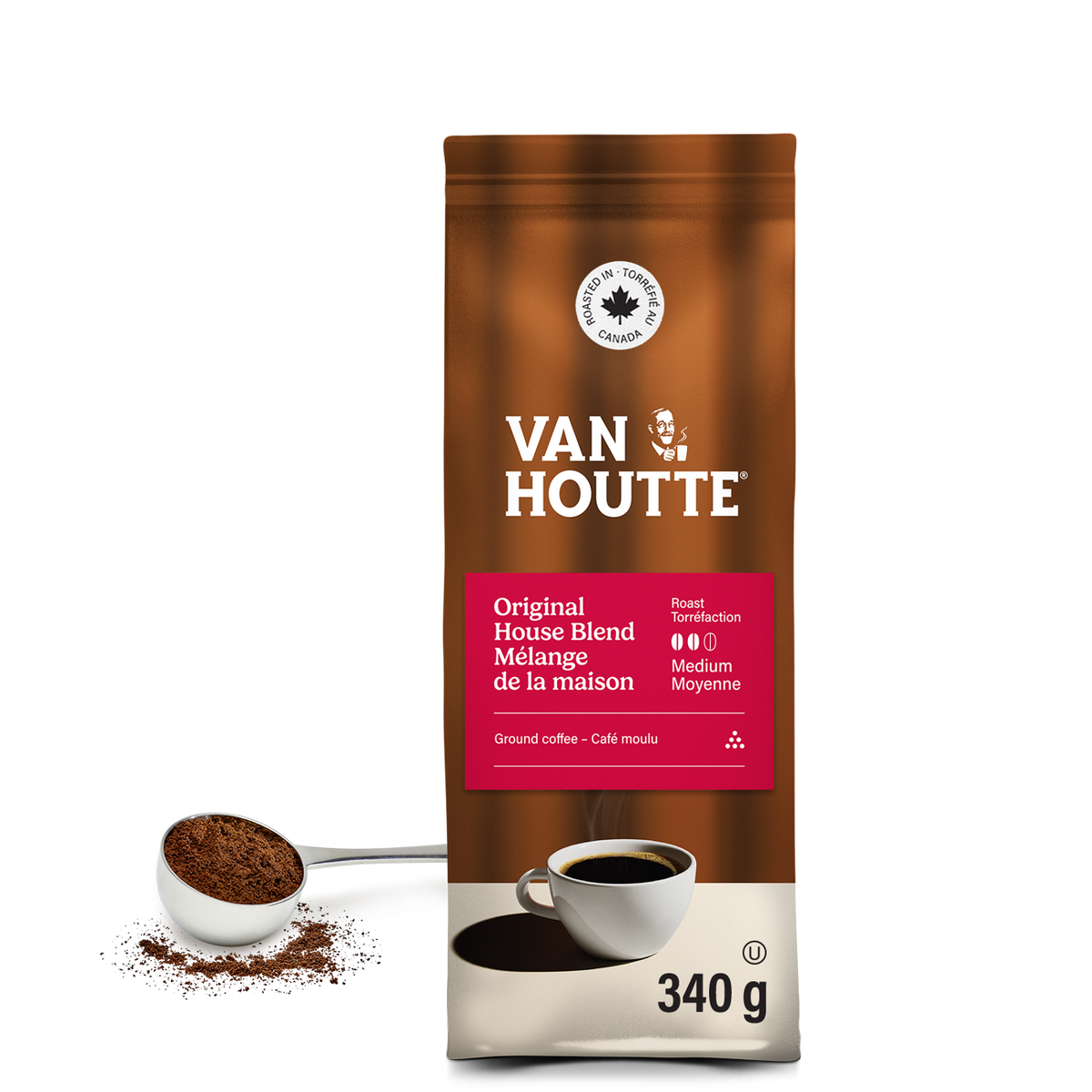 Van Houtte Original House Blend Medium Roast Ground Coffee